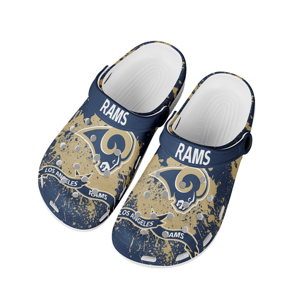 Men's Los Angeles Rams Bayaband Clog Shoes 003